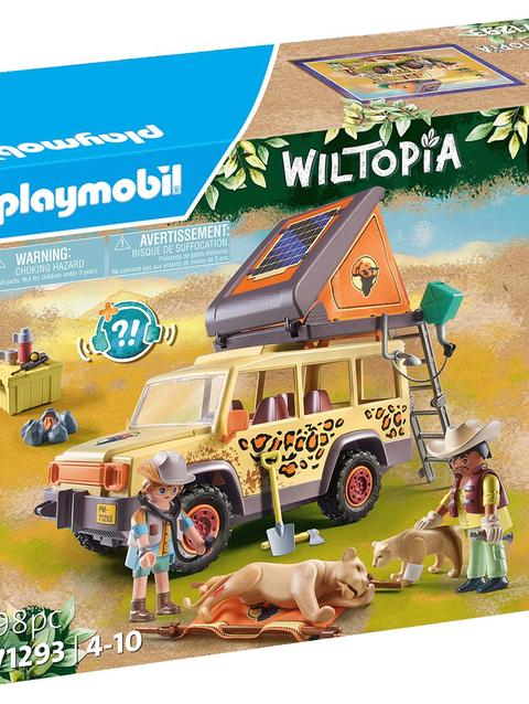 Wiltopia - Cross-Country Vehicle with Lions