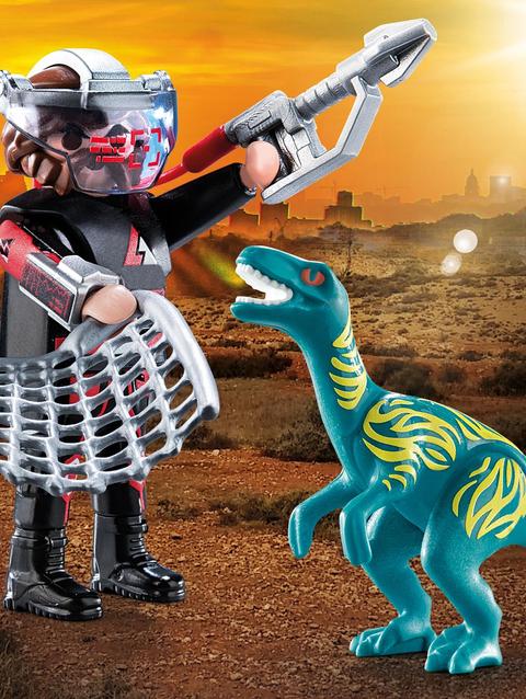 DuoPack Velociraptor with Dino Catcher