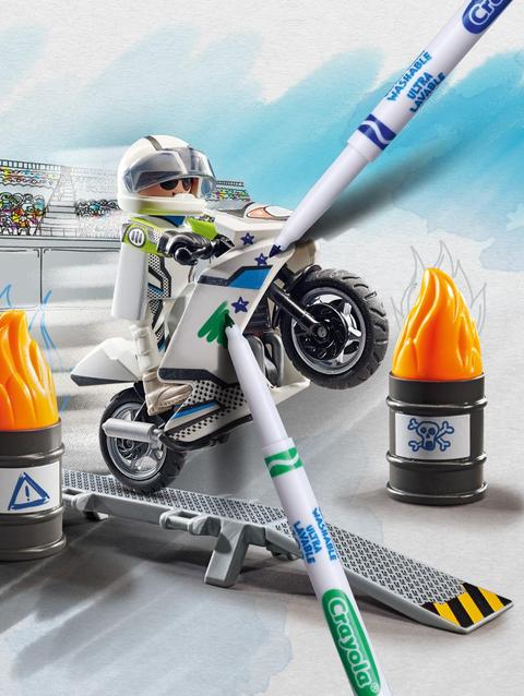 PLAYMOBIL Color: Motorbike