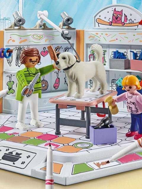 Playmobil Color Dog Salon