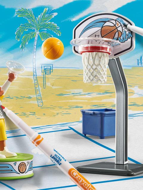 Playmobil Color Skater Basketball player