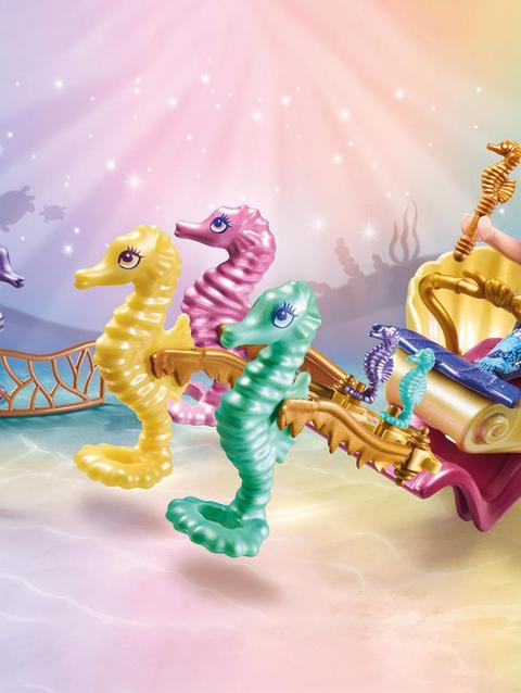 Mermaid Seahorse Carriage